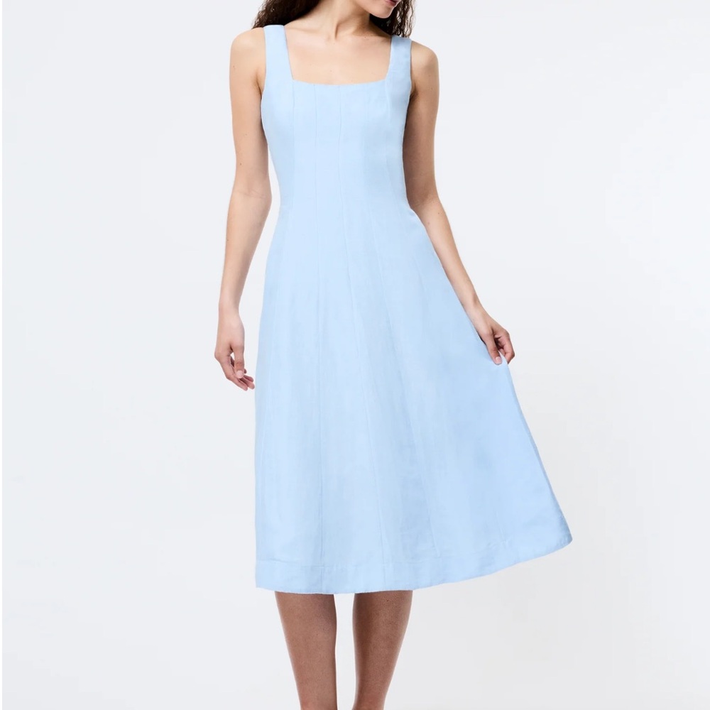 French Connection Blue Sleeveless Sundress